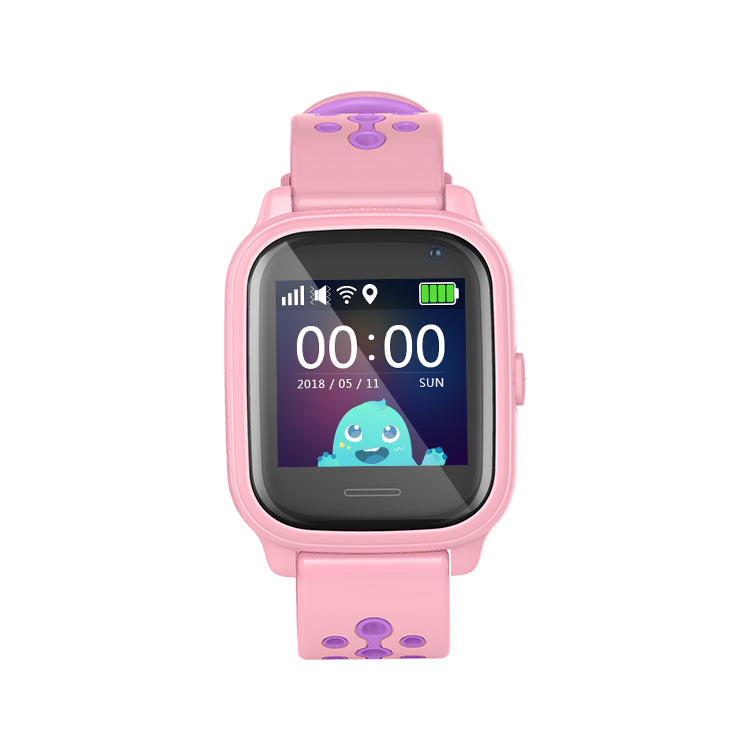 Ceas smartwatch GPS copii TechONE KT04, Roz Ceas smartwatch GPS copii TechONE KT04, Roz